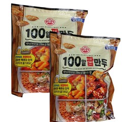 오뚜기 100알 팝만두930g X 2개 아이스포장무료, 930g