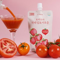 토마토마 칵테일 토마토즙 30포 1박스 스파우트형, 30개입, 110ml