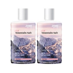 2080 히말라야 핑크 솔트 마일트 민트향 가그린 750ml 2개