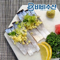 고등어 초밥 초절임 시메사바 고등어회 200g이상, 단품