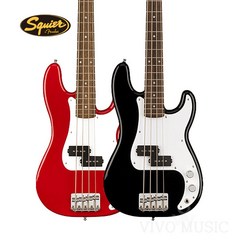 스콰이어 베이스기타 MINI PRECISION BASS 어린이 성인 입문 연습용 풀패키지, DAKOTA RED