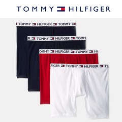 타미힐피거 Tommy Hilfiger Men's Underwear 4 Pack 박서브리프 남성팬티 드로즈4매입 타미힐피거속옷