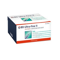 BD 인슐린주사기, 1box, 1cc 29G 12.7mm (100ea)