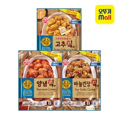 오즈키친 스파이시 마요와 만난 고추치킨 1개 + 양념치킨 1개 + 마늘간장치킨 1개 1세트