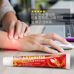 통풍영양제 무지외반증교정 염증 크림 연고 항관절염 관절 통증 완화 건초염 치료 스포츠 지원 한약 석고 손 20g 1PC, 1개입, 1개