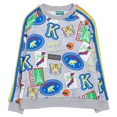 Kenzo Kids [겐조키즈] 저니 K25765 A41 6A12A 키즈 긴팔 맨투맨 티셔츠 (성인착용가능)