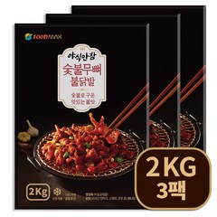 야식만참 숯불무뼈불닭발 2Kg, 3개