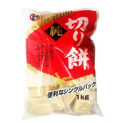 마루호 키리모찌 싱글팩 1kg / 일본 구워먹는 떡, 4개