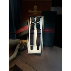 타니와타리 H밴드 25mm 핀도트 세큐리티 서스팬더 멜빵 블랙 네이비 브라운 와인 4컬러
