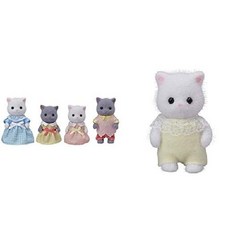 Sylvanian family 인형 페르시아 페르시안 고양이, 페르시아 고양이 가족 + 페르시아 고양이 아기