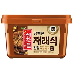 재래식 된장, 3kg, 1개