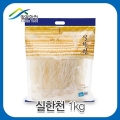 (주)밀양한천 실한천 한천 면대용 저칼로리, 1개, 1kg
