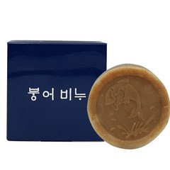 모공각화증 팔 다리 닭살 세안 샤워 저자극 고보습 민감성 건조피부 각질 모망 붕어비누, 115g, 1개