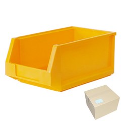 세화파렛텍 부품상자 2호 노랑(44개 1BOX) 부품함 공구상자 부품박스, 44개