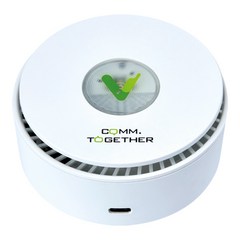 컴투게더V 공기살균기 - 충전식/휴대용(흰색), 화이트/휴대용/충전식