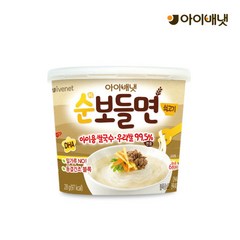 아이배냇 순 보들면 소고기 닭고기 소고기 비빔, 쇠고기, 28g, 1개