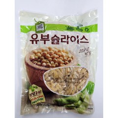 냉동 유부슬라이스 1kgX10개, 1kg, 10개