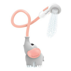 유키두 물 뿜는 코끼리 샤워기, 7개, 파스텔 핑크