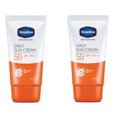 유니레버 바세린 데일리 썬크림 선크림 SPF50+PA++++ 2~3개, [AA1] 바세린 데일리 썬크림 2개, 50ml, 1개