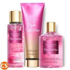 빅토리아시크릿 퓨어시덕션 바디로션 미스트 바디워시 중 택1 Victorias Secret Pure Seduction, 04 2종 선물세트, 1세트