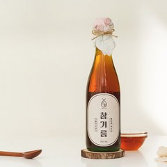 고소한 국산 참기름 300ml 고래방앗간 기름병홀더 선물포장, (중국산)참기름 300ml