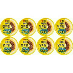 샘표 버터장조림 90g X 8캔 캠핑 반찬캔, 1개