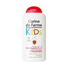프랑스 코린드팜 키즈 샴푸 워시 어린이 딸기향 유아 향이 좋은 올인원 샤워젤, 1개, 300ml