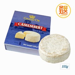 [치즈파티]그랑도르 까망베르 치즈 125gx6개, 6개, 125g