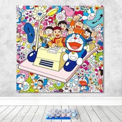 무라카미다카시 액자 팝아트 인테리어 그림 그리기, 소나무 내부 프레임 (직접 그려야 함), 47950, 1개