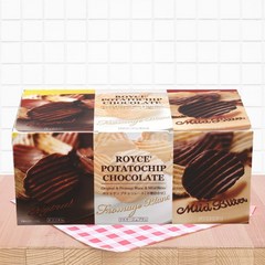 일본 로이스 초콜릿 감자 칩 3종 600g 로이즈 화이트 오리지널 버터, 1박스