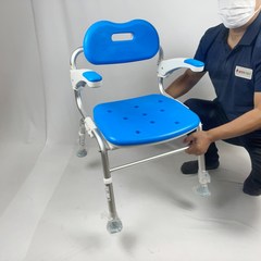 WB-C100 노인 환자 목욕의자 어르신 환자용 접이식 이동식 장애인 샤워의자 노인 장기요양 복지용구 실버용품 요양등급 어르신용품, 노인장기요양등급 할인구매(본인부담금 15%), 1개