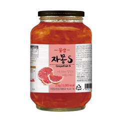 꽃샘 자몽차S 2kg, 1개입, 1개