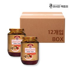 아시안팩토리 수리 칠리페이스트 소야빈 똠얌 454g 12개 1박스 똠양꿍 생어거스틴 식자재마트