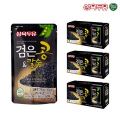 삼육두유 검은콩&칼슘 검은콩두유 파우치, 190ml, 60개