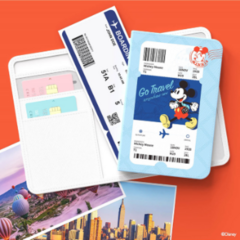 까사럽 디즈니 다용도 트래블 해킹방지 여권 케이스 5가지 디자인