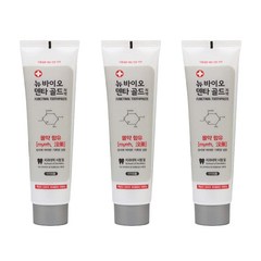 뉴 바이오 덴타 골드 치약, 200g, 3개