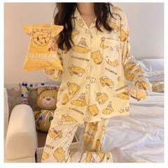 여성 여름 잠옷세트 고퀄리티 프리미엄 반팔 반바지 홈웨어룩 파자마