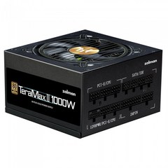 잘만 TeraMax II 1000W 80PLUS Gold 풀모듈러 블랙 ATX 3.0 (PCIE5)