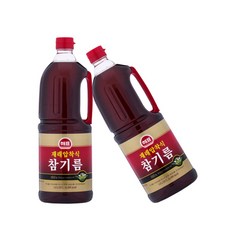 해표 재래식압착 참기름, 1.8L, 1개