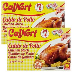 calnort 칼노트 치킨스톡 / 큐브형, 2개입, 80g