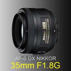 니콘 AF-S DX NIKKOR 35mm F1.8G 단렌즈 [단품] k, 단품
