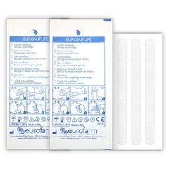 유로팜 유로슈처(eurosuture) 의료용봉합유지기(717430) 6x75mm 3스트립 x 2매, 2개