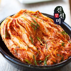 50년전통 진선미김치 국내산 배추김치 포기김치, 1개, 3kg