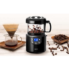 커피 콩 구이 기계 커피 로스터 불균일이 나오지 않는 열풍식 자동 냉각 기능 원두 로스트 소형 커피 생두의 로스팅 상태를 시각적으로 즐길 수 있다 가정에서 좋아하는 로스팅도 SY-121