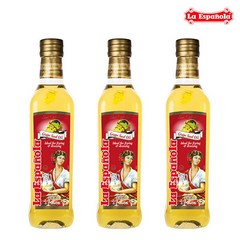 [에스파뇰라] 에스파놀라 포도씨유 500ml 3병 (스티로폼 포장), 상세 설명 참조