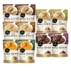 비비고 즉석죽 세트 5종 10개, 420g, 2세트