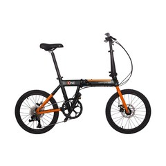 2022년 다혼 케이원 K-ONE 미니벨로 폴딩 접이식 자전거, 블랙, 매장방문(100%조립+사은품)