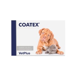 코텍스 피부 영양제 60캡슐 3개 세트 오메가 3 VetPlus Coatex for Dogs & Cats 반려견 / 반려묘