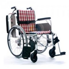 알루미늄 수동휠체어 미라지 7(22D)B 통타이어/ 장애인보장구 알루미늄 휠체어, 1개