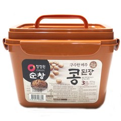 청정원 순창 구수한 메주콩 된장 4.5kg, 1개